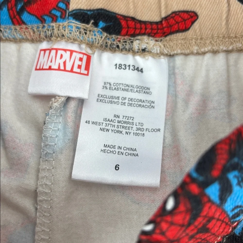 NWOT Marvel Spider-Man Kids Jean Bottoms
